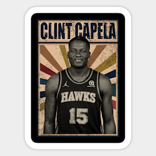 Atlanta Hawks Clint Capela Sticker